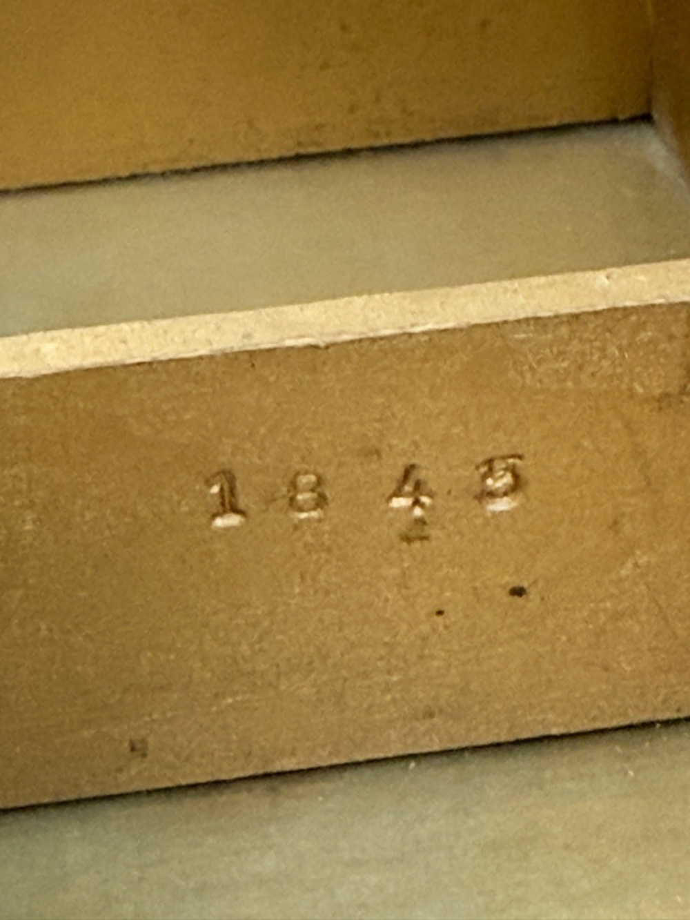 176 Year Old Antique Godey's Jewelry Box From 1845! - Picture 11 of 17